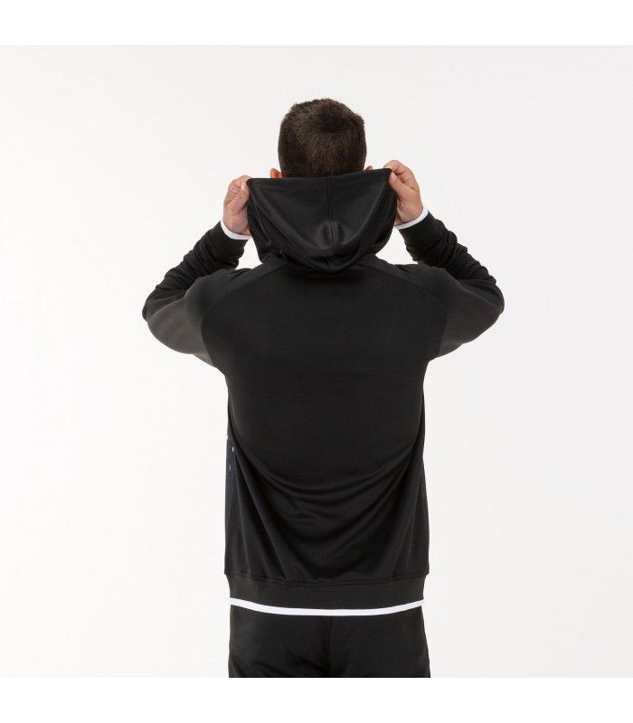 JOMA CHAQUETA CON CAPUCHA HOMBRE SUPERNOVA NEGRO BLANCO