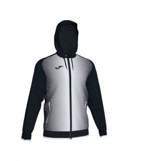 JOMA CHAQUETA CON CAPUCHA HOMBRE SUPERNOVA NEGRO BLANCO