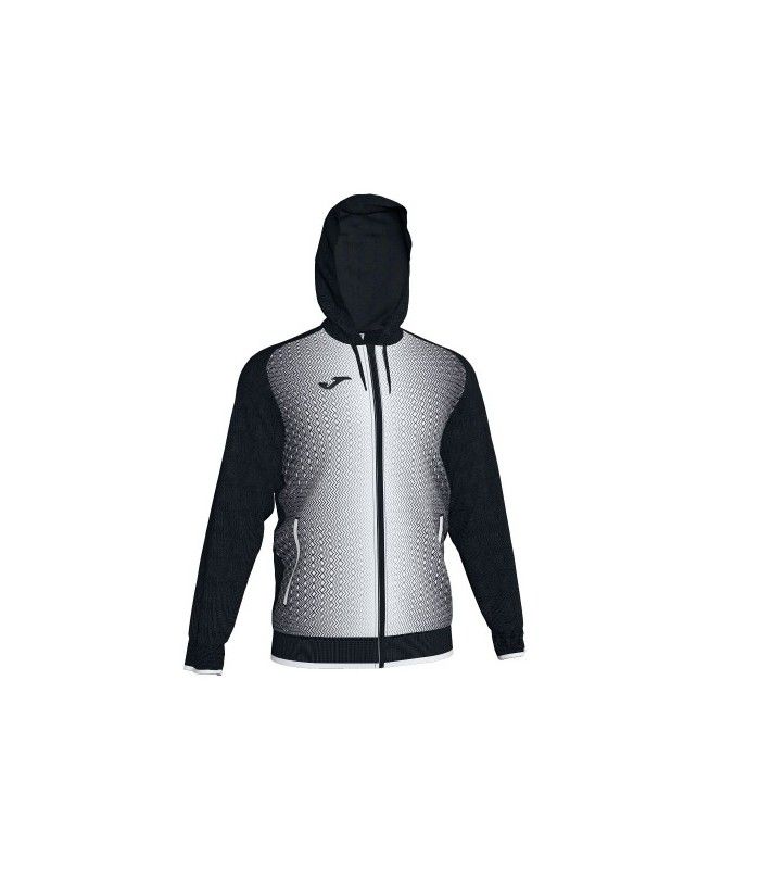 JOMA CHAQUETA CON CAPUCHA HOMBRE SUPERNOVA NEGRO BLANCO