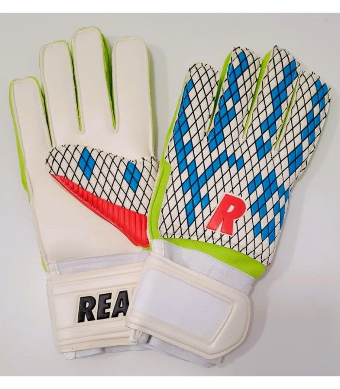 REAL Guantes de portero fútbol unisex.