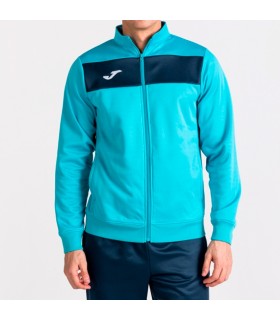 Joma chandal M ACADEMY II. Azul turquesa/Azul marino