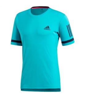 Adidas camiseta manga corta CLUB 3STR TEE. Verde agua