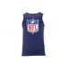 Fanatics NFL Logo Camiseta sin mangas para hombre. Marino