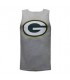 Fanatics NFL Logo Camiseta sin mangas para hombre. Gris