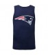 Fanatics NFL Logo Camiseta sin mangas para hombre. Marino