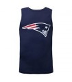 Fanatics NFL Logo Camiseta sin mangas para hombre. Marino