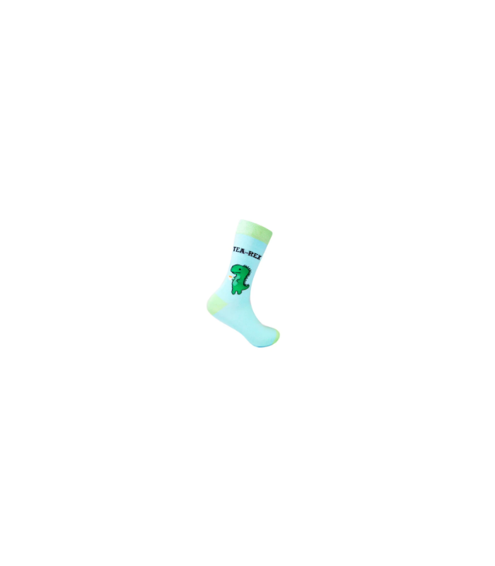 URBAN ECCENTRIC calcetines Tea Rex. Azul/Verde. T/38-42
