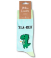 URBAN ECCENTRIC calcetines Tea Rex. Azul/Verde. T/38-42