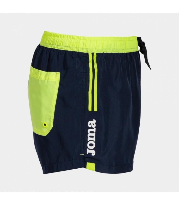Joma bañador M CLASSIC. Marino/Amarillo flúor