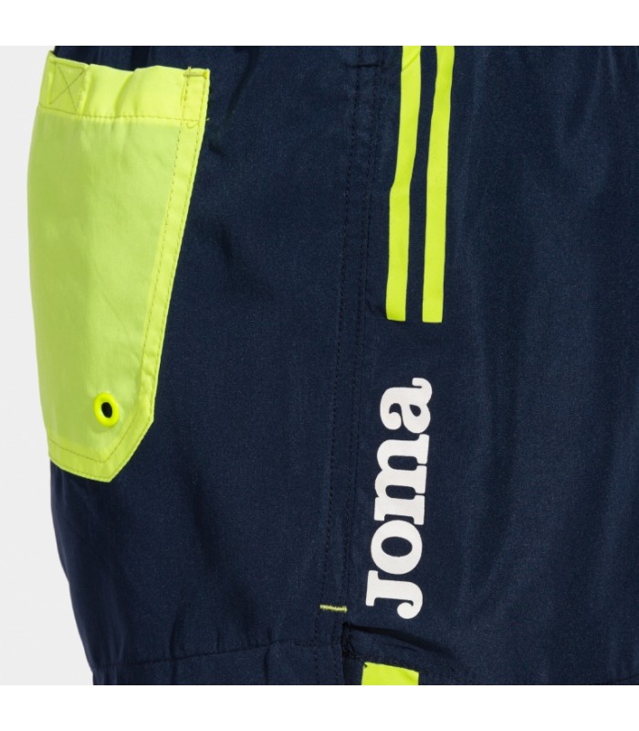 Joma bañador M CLASSIC. Marino/Amarillo flúor