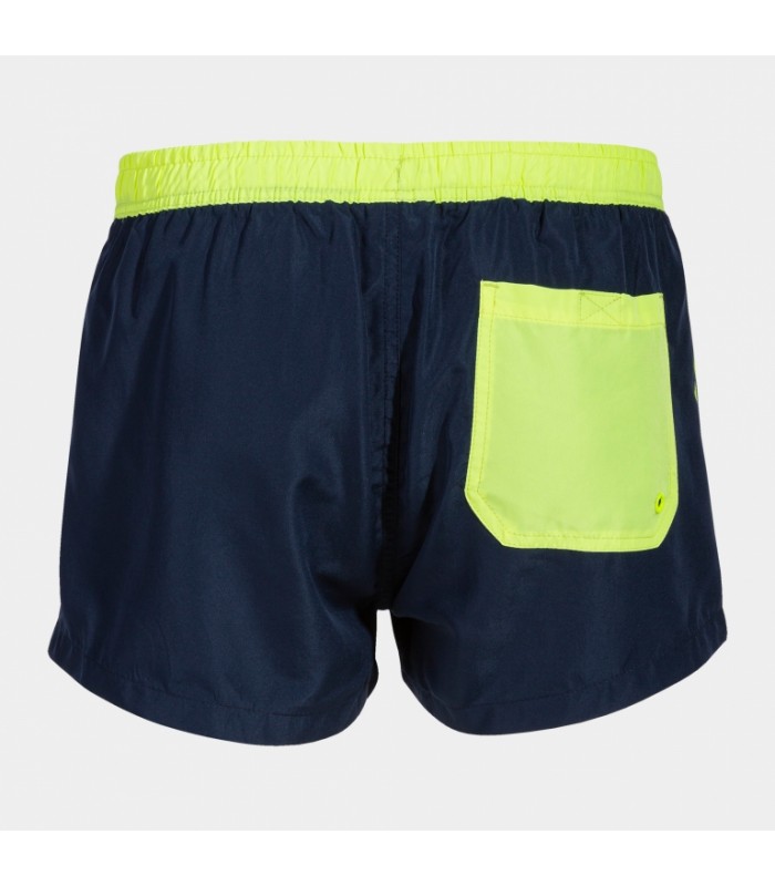 Joma bañador M CLASSIC. Marino/Amarillo flúor
