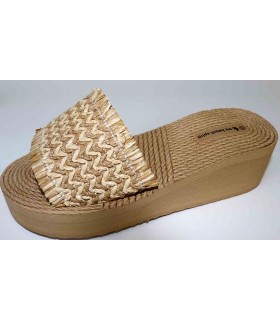MBS chanclas compensada RAFCUN W. Beige