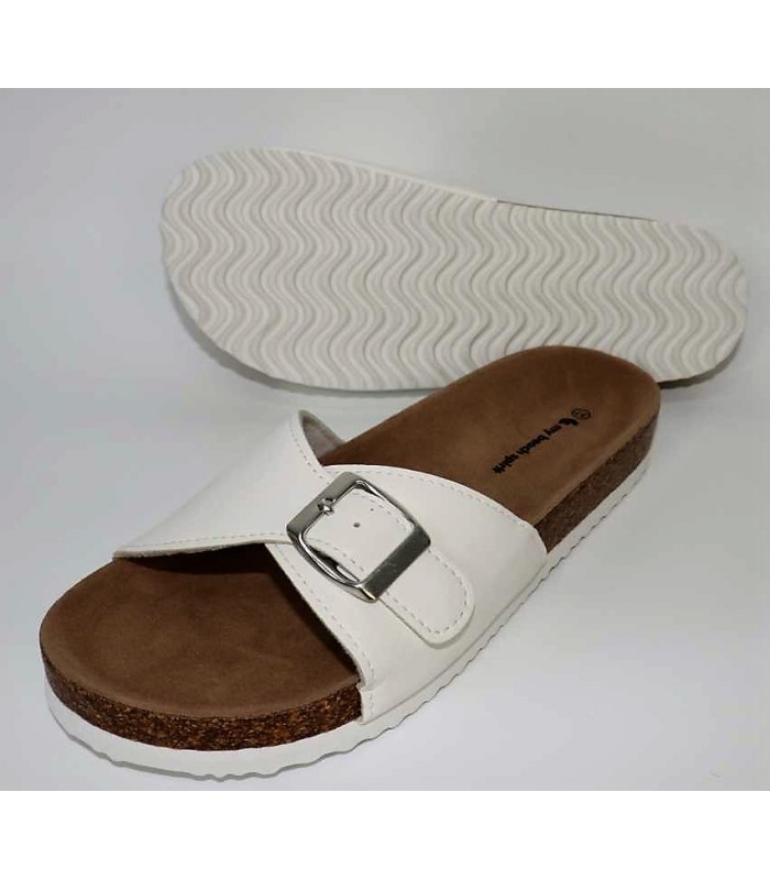 MBS sandalias CONFORT W. Blanco