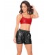 BABALÚ SHORT PANTALóN DOBLE - NEGRO