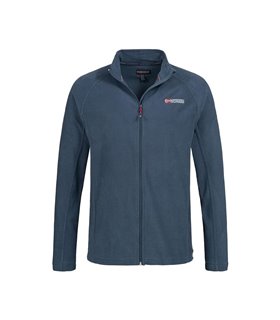 Geographical Norway TUG - Chaqueta azul de forro polar para hombre