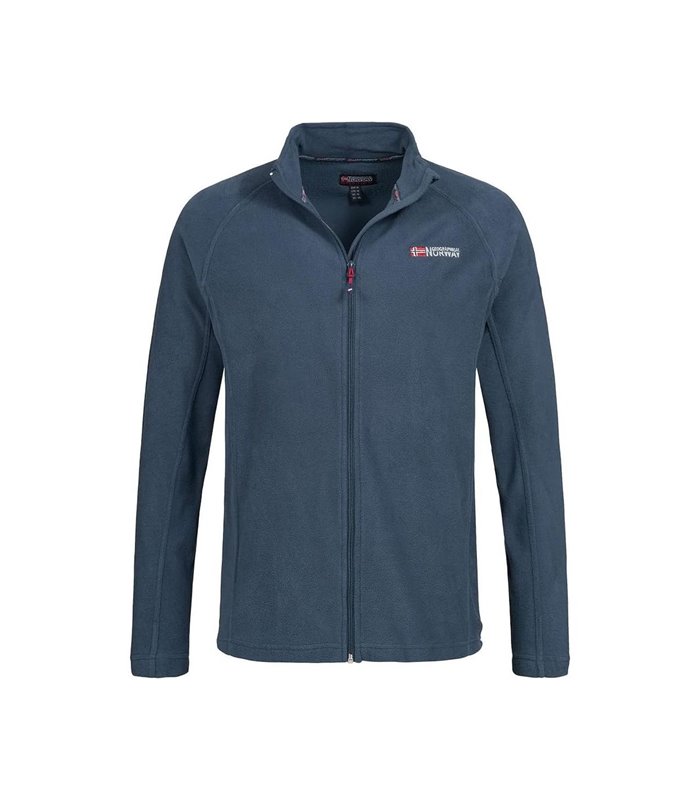 Geographical Norway TUG - Chaqueta azul de forro polar para hombre