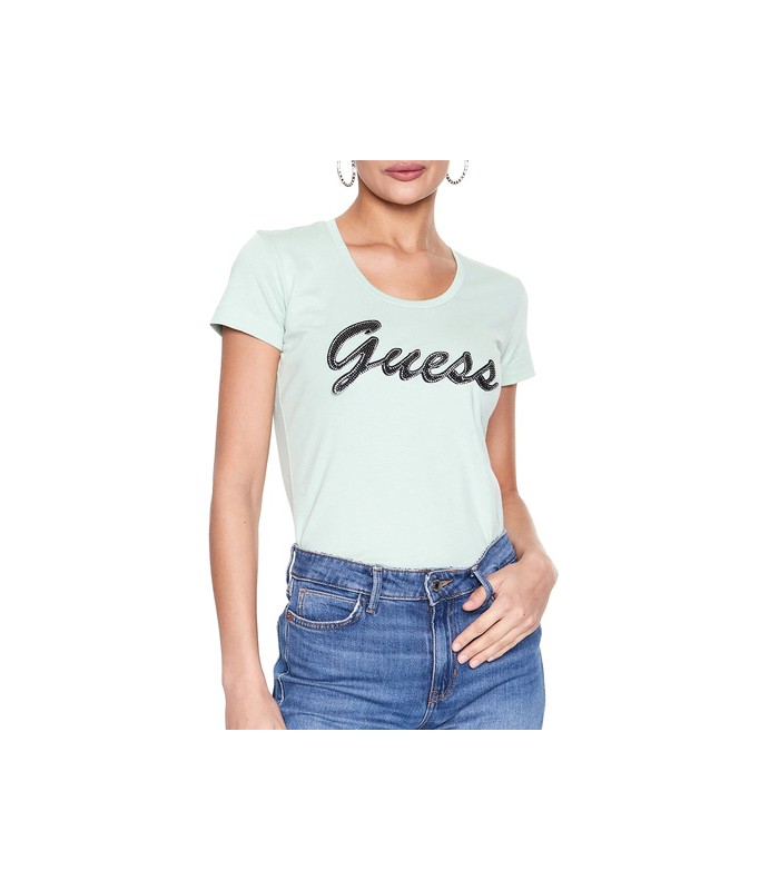 GUESS camiseta cuello redondo mujer
