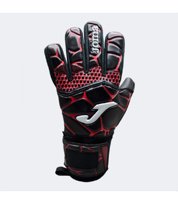 JOMA guantes de portero GK- PRO Negro/Rojo
