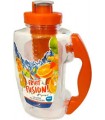 Botella de agua infusora de frutas de 1800 ml