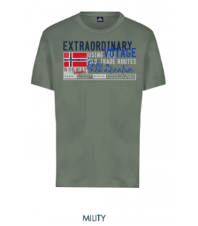 NORWAY camisetas unisex VOYAGE
