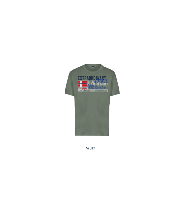 NORWAY camisetas unisex VOYAGE