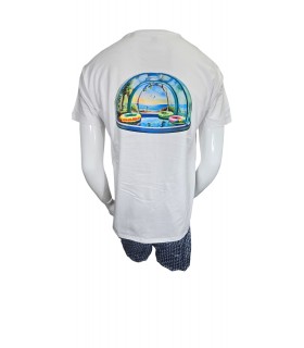 TBS camiseta algodón ecológico POOL unisex.