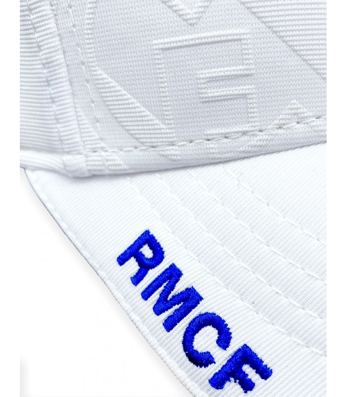 Real Madrid gorra blanca escudo bordado ajustable