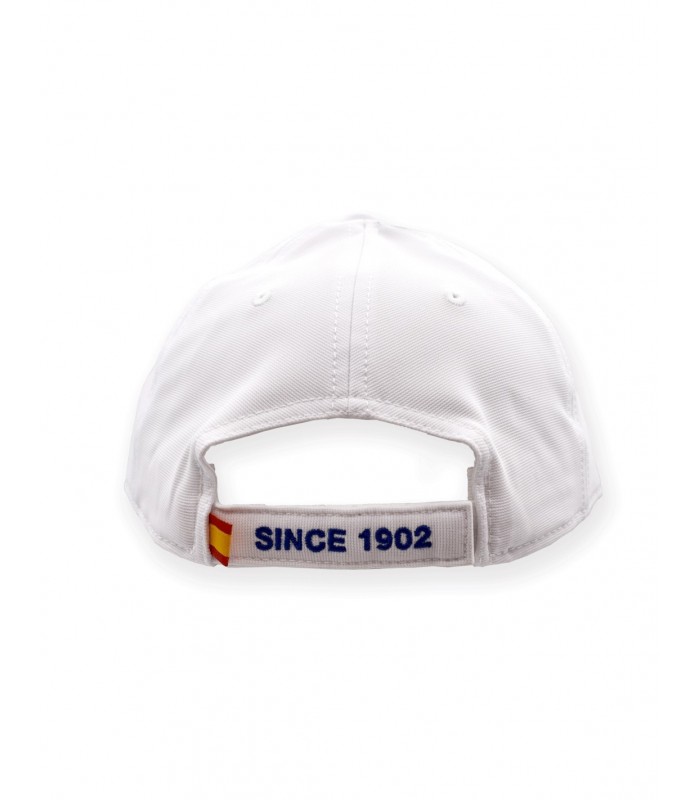 Real Madrid gorra blanca escudo bordado ajustable