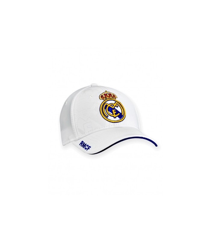 Real Madrid gorra blanca escudo bordado ajustable