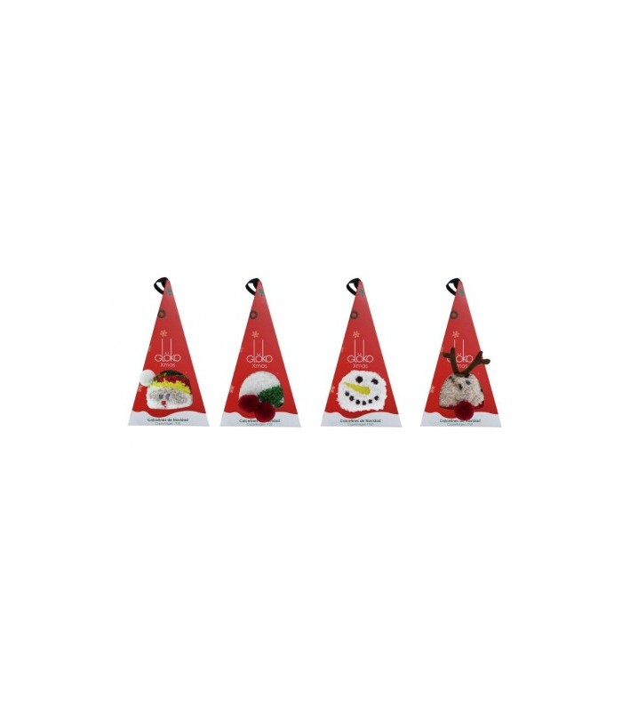Glöko calcetines unisex fantasia navidad EN CAJA PIRAMIDE