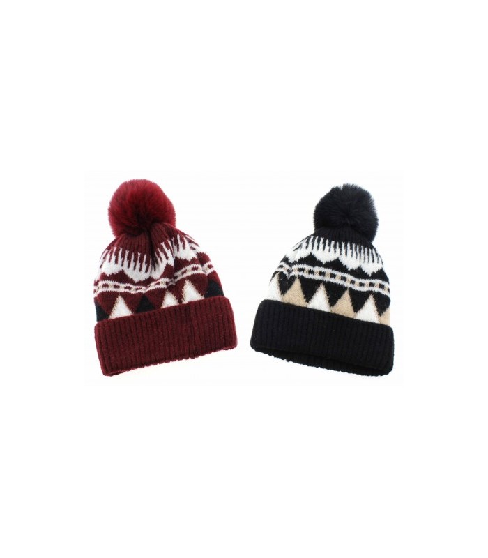 Glöko gorro W con pompon