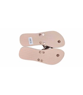 HAVAIANAS CHANCLAS DEDO H. FLAT DUO IRI FC  BEIGE / ROSA VALET