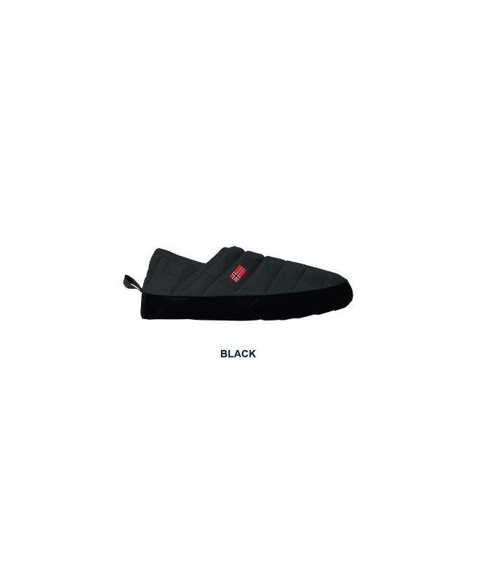 Norway zapatillas de casa M negro