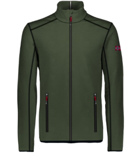 Norway M forro polar con cremallera kaki