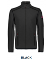 Norway M forro polar con cremallera Negro