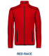 Norway M forro polar con cremallera Rojo