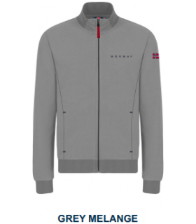 Norway M sudadera con cremallera Gris