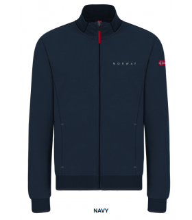 Norway M sudadera con cremallera Marino