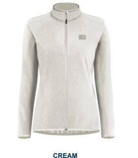 Norway W Forro polar con cremallera - Crema