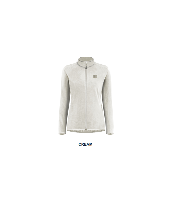 Norway W Forro polar con cremallera - Crema