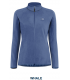 Norway W Forro polar con cremallera - Azul