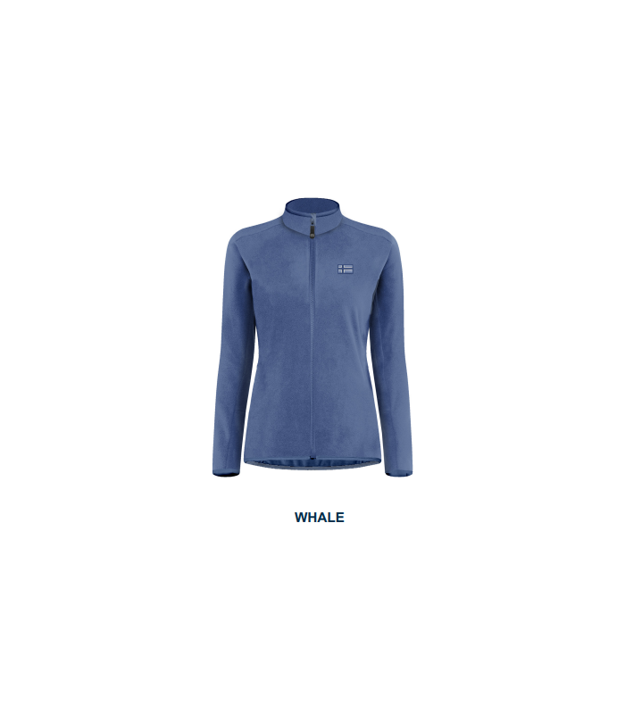 Norway W Forro polar con cremallera - Azul