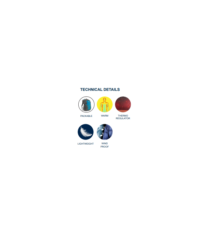 Norway W Forro polar con cremallera - Azul