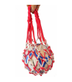 ATIPICK red porta balones para un balón