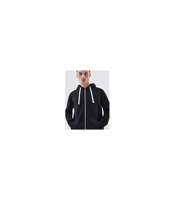 Sudadera con cremallera y capucha