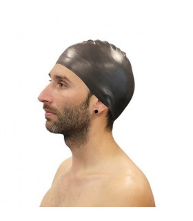 SOFTEE GORRO NATACIÓN SILICONA NEGRO