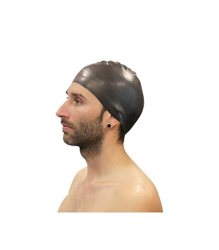 SOFTEE GORRO NATACIÓN SILICONA NEGRO