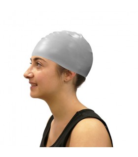 SOFTEE GORRO NATACIÓN SILICONA GRIS