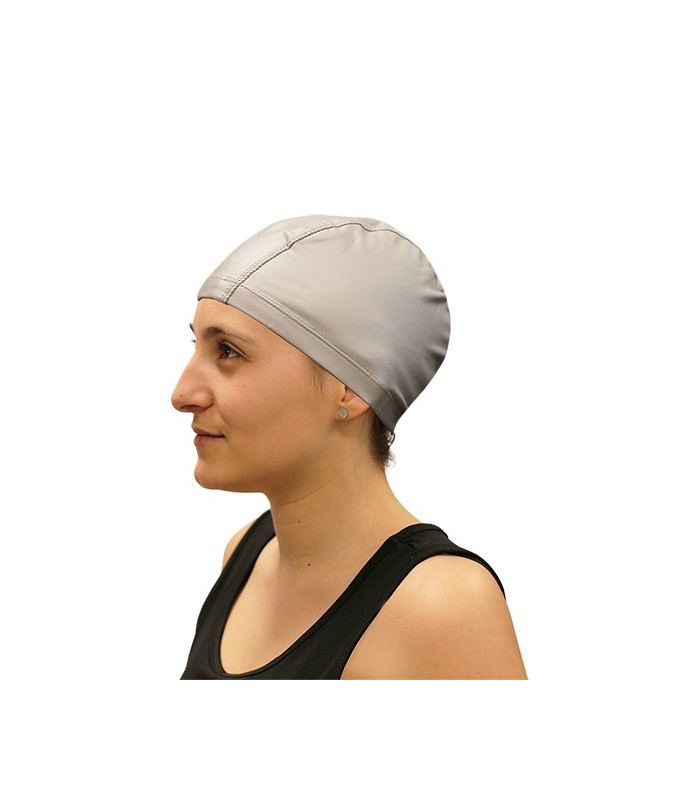 SOFTEE GORRO NATACIÓN POLIURETANO (GRIS)