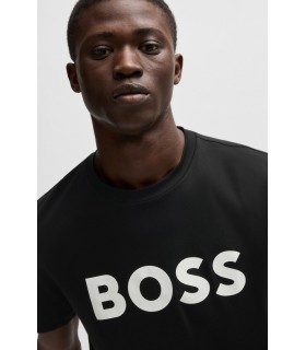 Hugo Boss camiseta algodón - Negro